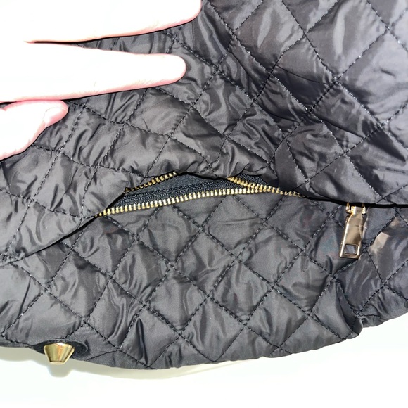 Minky Couture bag, super soft Quilted Black - Picture 3 of 13